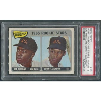 1965 Topps Baseball #16 Joe Morgan Rookie PSA 8 (NM-MT)