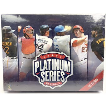 2015 Platinum Series Baseball 1st Edition Board Game