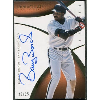 2014/15 Immaculate Collection #SVABB Barry Bonds Sports Variations Auto #25/25