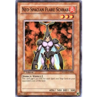 Yu-Gi-Oh Power of the Duelist Single Neo-Spacian Flare Scarab Super Rare