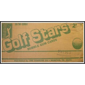 1981 Donruss Golf Wax 16-Box Case