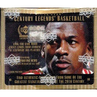 1998/99 Upper Deck Century Legends Basketball Hobby Box