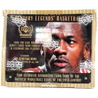 1998/99 Upper Deck Century Legends Basketball Hobby Box