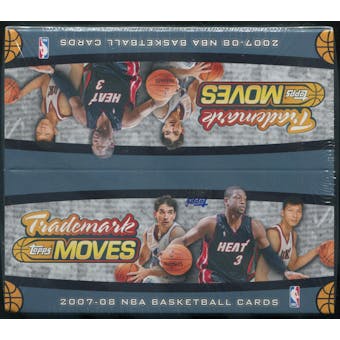 2007/08 Topps Trademark Moves Basketball Retail Box