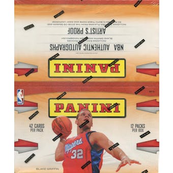 2009/10 Panini Basketball Rack Pack Box