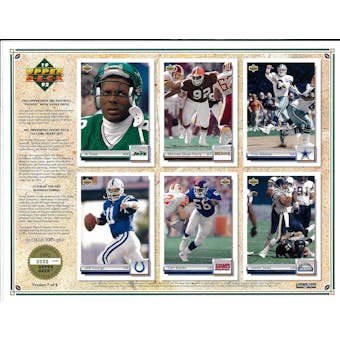1992 Upper Deck NFL Properties Insert Set Sell Sheet Version 7 of 8