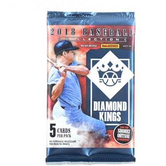 2018 Panini Diamond Kings Baseball Blaster Pack