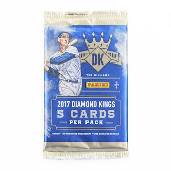 2017 Panini Diamond Kings Baseball Blaster Pack