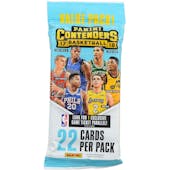 2017/18 Panini Contenders Basketball Jumbo Value 22-Card Pack