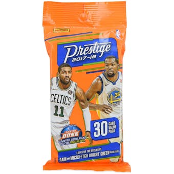 2017/18 Panini Prestige Basketball Jumbo Pack (Lot of 12)