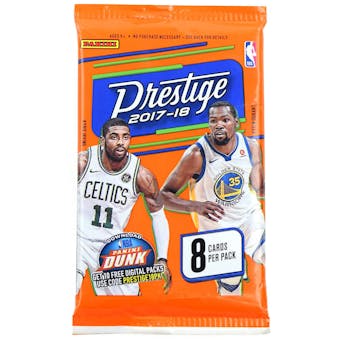 2017/18 Panini Prestige Basketball Retail Pack (Lot of 24)
