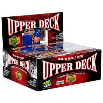 2006/07 Upper Deck Series 2 Hockey 24 Pack Box
