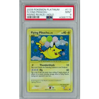 Pokemon Rising Rivals Flying Pikachu 113/111 PSA 9