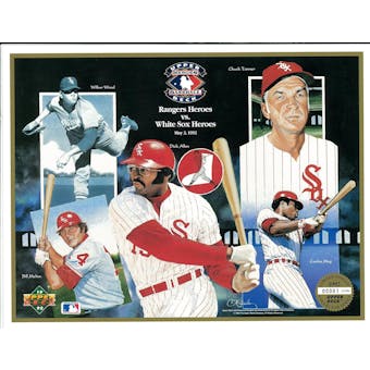 1992 Upper Deck Heroes of Baseball Chicago White Sox Commemorative Sheet