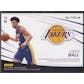 2017/18 Absolute Memorabilia #2 Lonzo Ball Tools of the Trade Rookie Jersey Ball Auto #49/99