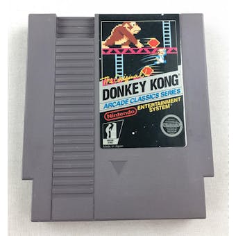 Nintendo (NES) Donkey Kong Arcade Classic Series Cartridge - 5 Screw!