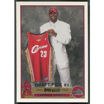 2003/04 Topps #221 LeBron James Rookie