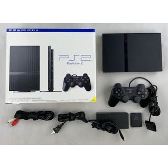 Sony PlayStation 2 (PS2) Slim System W/ 1 Controller & Memory Card Boxed SCPH-77001