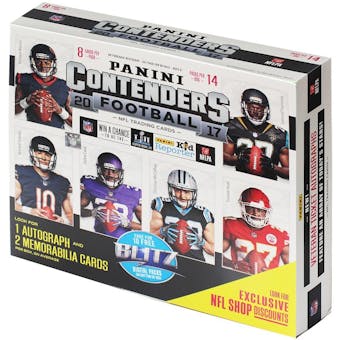 2017 Panini Contenders Football 14-Pack Ultra Box