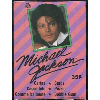Michael Jackson Series 1 Wax Box (1984 O-Pee-Chee)