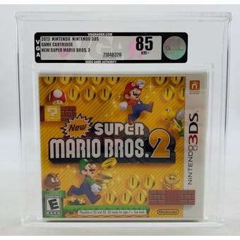 Nintendo 3DS NEW Super Mario Bros. 2 VGA 85 NM+ NEAR MINT Sealed