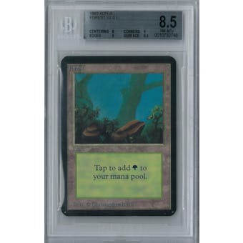 Magic the Gathering Alpha Forest V2 BGS 8.5 (8, 9, 9, 9.5)