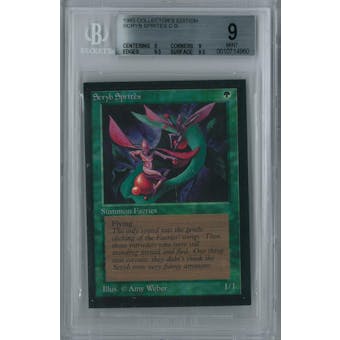 Magic the Gathering Collector's Edition CE IE Scryb Sprites BGS 9 (9, 9, 9.5, 9.5)
