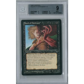 Magic the Gathering Legends Touch of Darkness BGS 9 (9, 9, 9, 9.5)