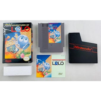 Nintendo (NES) Adventures of Lolo Boxed Complete