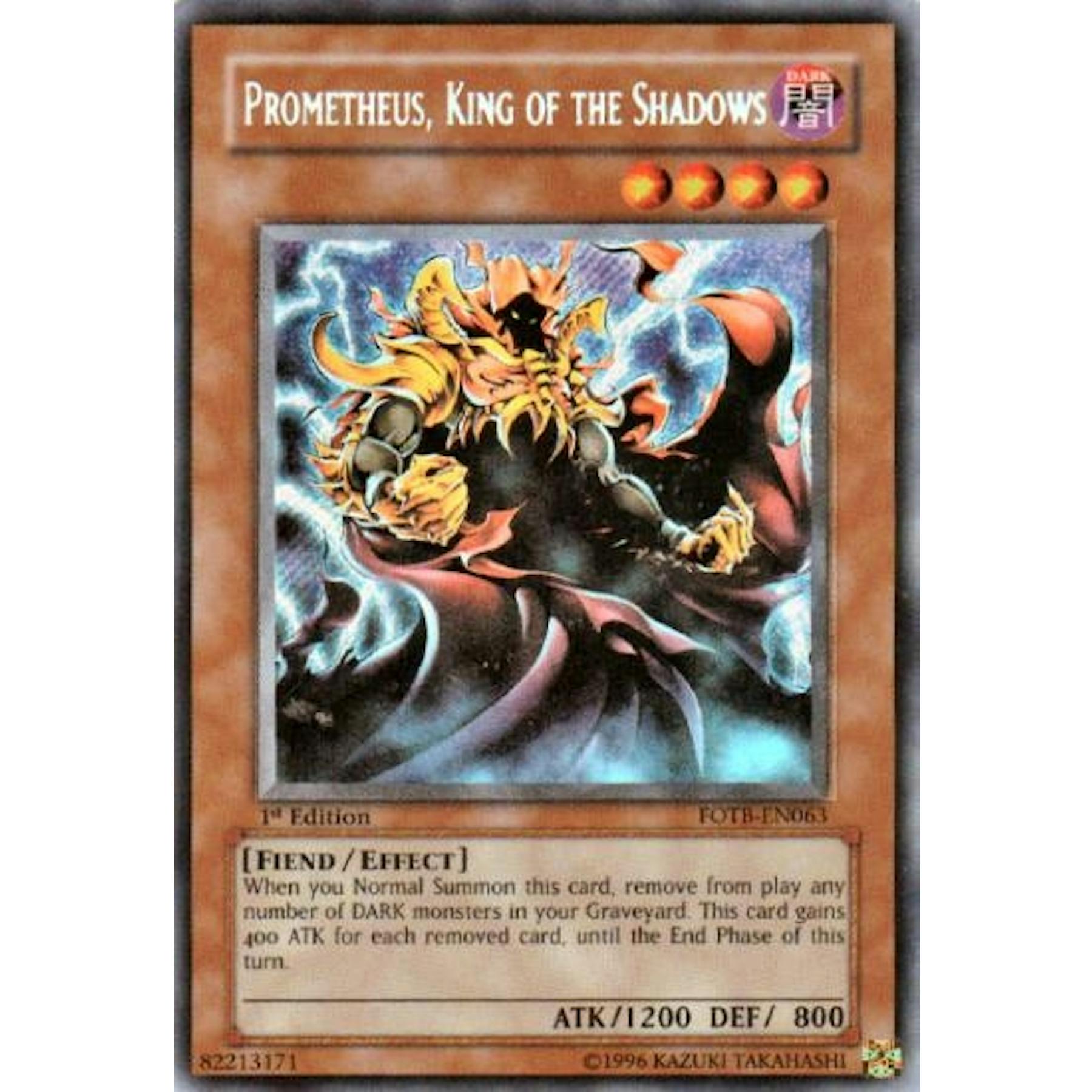 Yu Gi Oh Force Of The Breaker Single Prometheus King Of The Shadows Secret Da Card World Yu Gi Oh Force Of The Breaker Single Prometheus King Of The Shadows Secret Da Card World