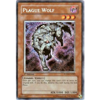 Yu-Gi-Oh Force of the Breaker Single Plague Wolf Secret Rare
