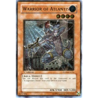 Yu-Gi-Oh Force of the Breaker Single Warrior of Atlantis Ultimate Rare