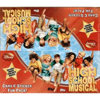 High School Musical Hobby Box (2007 Topps)