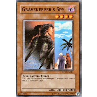 Yu-Gi-Oh Champion Pack 3 Single Gravekeeper's Spy Super Rare Near Mint (NM)