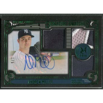 2016 Topps Museum Collection #SSTAM Andrew Miller Patch Auto #1/5