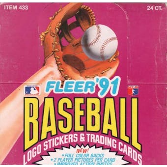 1991 Fleer Baseball Cello Box