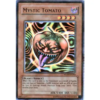 Yu-Gi-Oh Hobby League 3 Single Mystic Tomato Holo Parallel Rare
