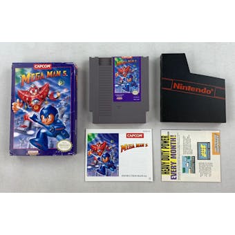 Nintendo (NES) Mega Man 5 Boxed Complete (Box Rough Condition)