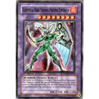 Yu-Gi-Oh Duelist Aster Phoenix Single Elemental Hero Shining Phoenix Enforcer Super