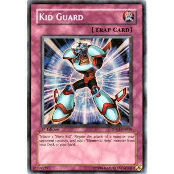 Yu-Gi-Oh Jaden 2 1st Edition Single Kid Guard Super Rare
