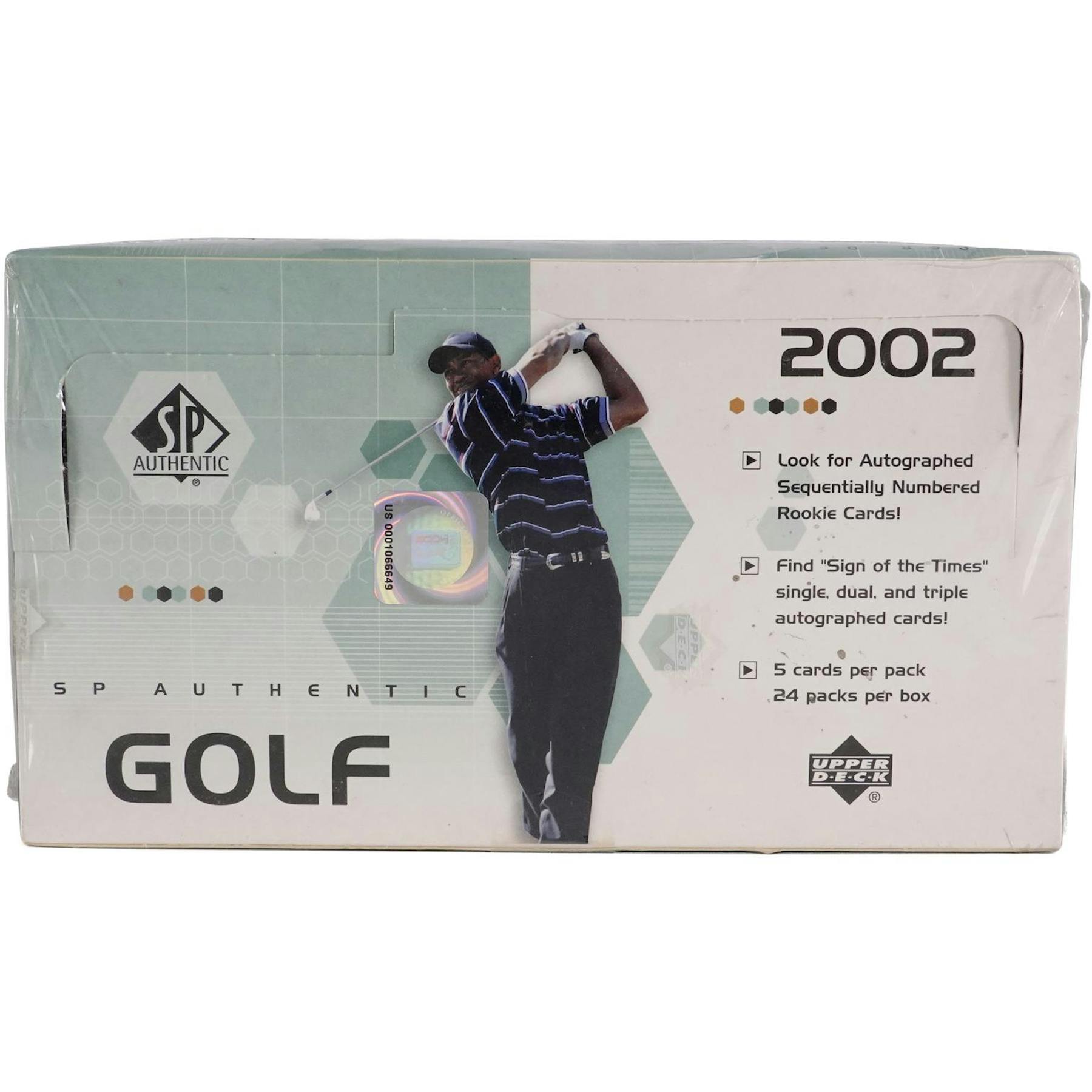 02 Upper Deck Sp Authentic Golf Hobby Box Da Card World 02 Upper Deck Sp Authentic Golf Hobby Box Da Card World