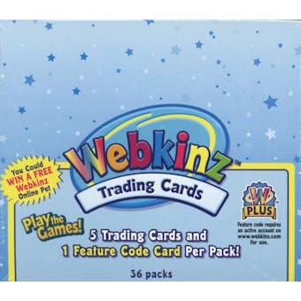 Ganz Webkinz Series 1 Trading Cards 36 Pack Box (2007 Ganz)