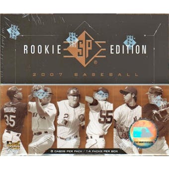 2007 Upper Deck SP Rookie Edition Baseball Hobby Box