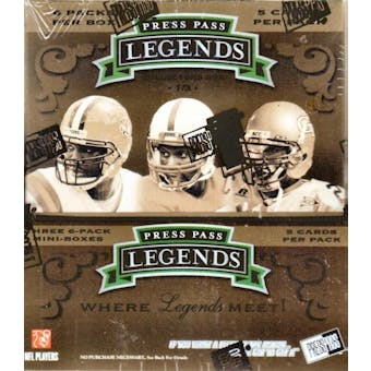 2007 Press Pass Legends Football Hobby Box