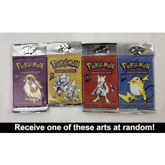 WOTC Pokemon Base Set 2 Booster Pack Longpack UNWEIGHED UNSEARCHED Random Art