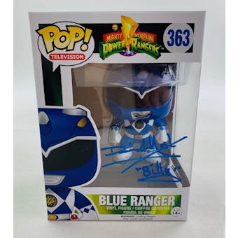Power Rangers Blue Funko POP Autographed by David Yost