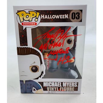 Halloween Michael Myers Funko POP Autographed by Tony Moran