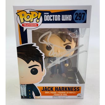 Doctor Who Torchwood Jack Harkness Funko POP Autographed by John Barrowman
