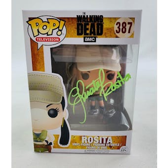 AMC Walking Dead Rosita Funko POP Autographed by Christian Serratos