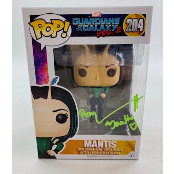 Marvel Guardians of the Galaxy Mantis Funko POP Autographed by Pom Klementieff